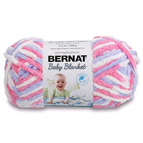 Bernat 65 m 100 g kleine Polyester Baby Decke Ball von Garn, Pink/Blau Ombre Bernat 65 m 100 g kleine Polyester Baby Decke Ball von Garn, Pink/Blau Ombre von Bernat