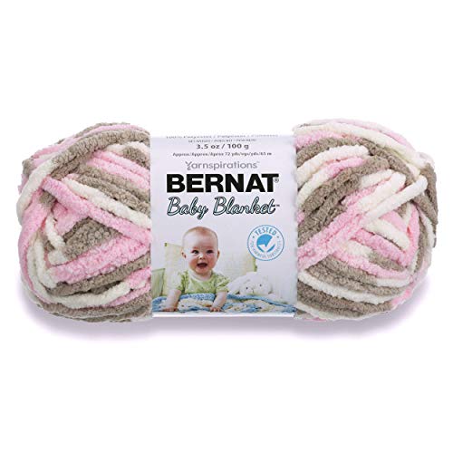 Bernat Babydecken-Garn, Little Petunias, S Ball von Bernat