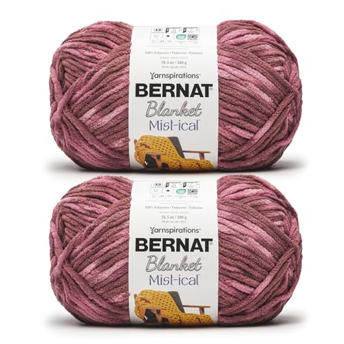 Bernat Blanket Mist-ical Berry Garn, 300 g, 2 Stück Bernat Blanket Mist-ical Berry Garn, 300 g, 2 Stück von Bernat