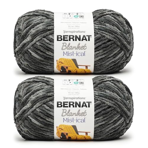 Bernat Blanket Mist-ical Cinder 2 Pack mit 300 g Garn Bernat Blanket Mist-ical Cinder 2 Pack mit 300 g Garn von Bernat