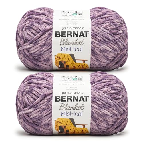 Bernat Blanket Mist-ical Purple Sky 2er-Pack 300 g Garn Bernat Blanket Mist-ical Purple Sky 2er-Pack 300 g Garn von Bernat