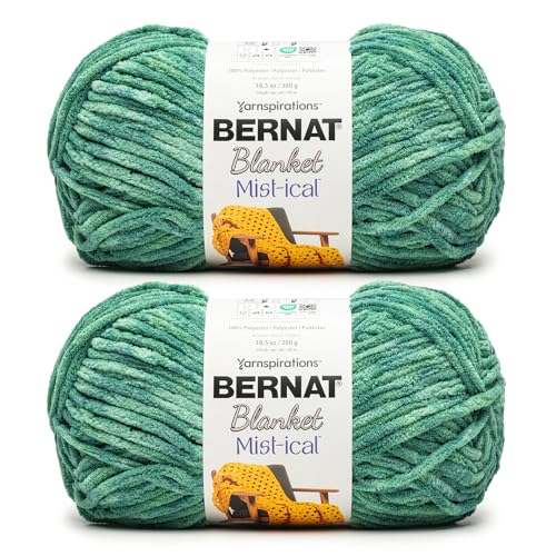 Bernat Blanket Mist-ical Spearmint 2 Pack mit 300 g Garn Bernat Blanket Mist-ical Spearmint 2 Pack mit 300 g Garn von Bernat