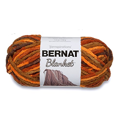 Bernat Blanket Super sperriges Garn, 150 g, Gauge 6, super sperrig, Herbstblätter Bernat Blanket Super sperriges Garn, 150 g, Gauge 6, super sperrig, Herbstblätter von Bernat