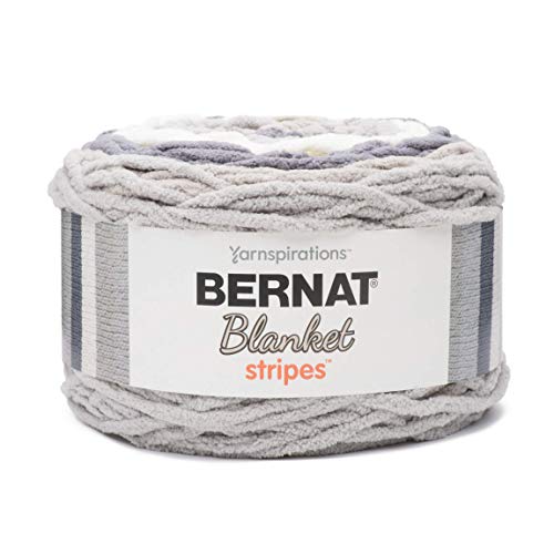 Bernat Decke Streifen Garn, 300 g, Grau Bernat Decke Streifen Garn, 300 g, Grau von Bernat