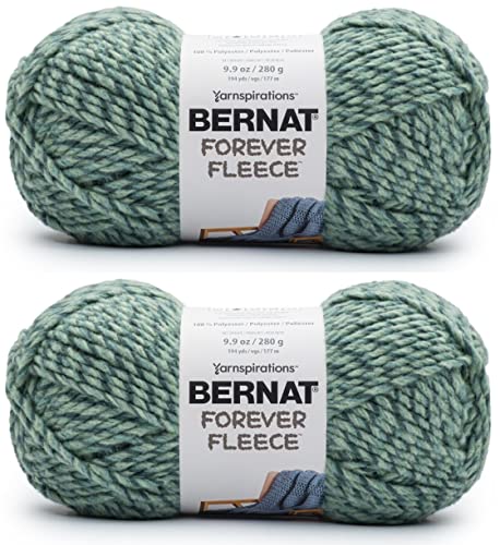 Bernat Forever Fleece-Garn, 280 g, Ficus, 2 Stück Bernat Forever Fleece-Garn, 280 g, Ficus, 2 Stück von Bernat
