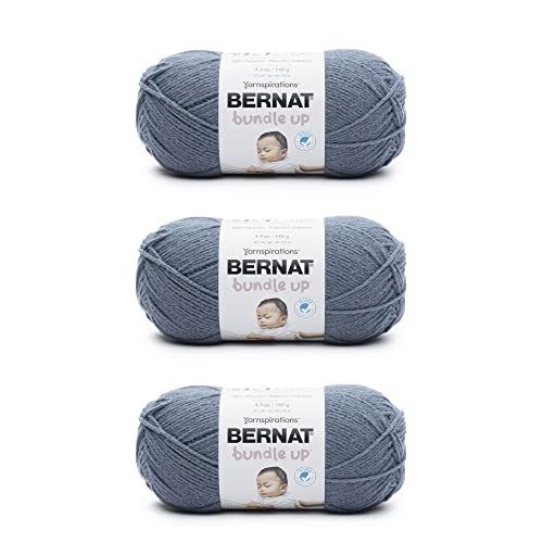 Bernat Garn, Polyester, Beluga, 3 Stück Bernat Garn, Polyester, Beluga, 3 Stück von Bernat
