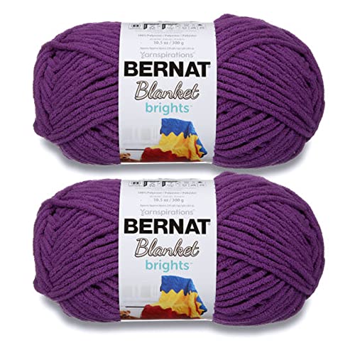Bernat Garn, Polyester, Pow Purple, 2 Stück von Bernat
