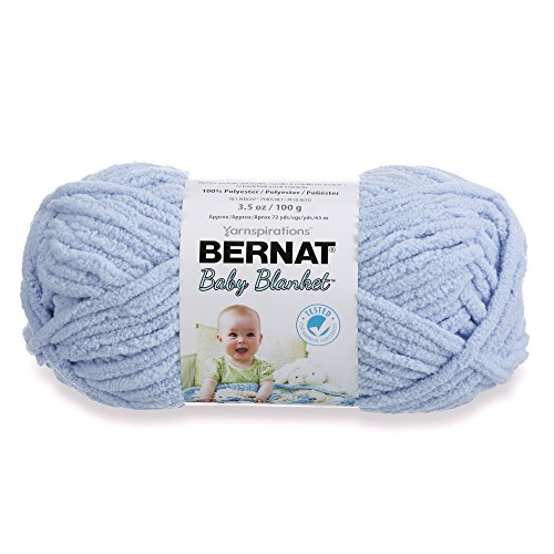 Bernat Garn Babydecke, Polyester, Babyblau, 100g, 100 von Bernat