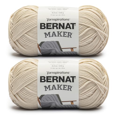 Bernat Maker-Garn, Creme 2 von Bernat