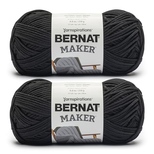 Bernat Maker-Garn, Schwarz 2 Bernat Maker-Garn, Schwarz 2 von Bernat