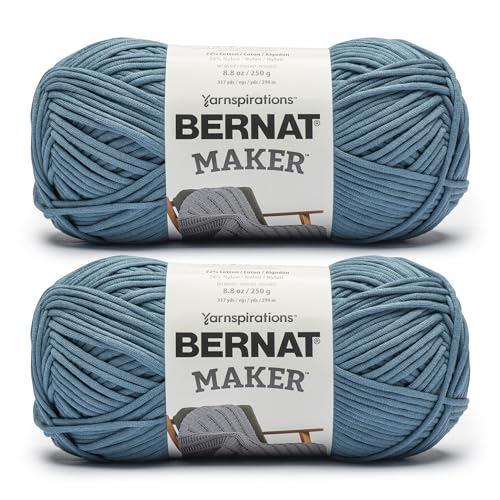 Bernat Maker-Garn, Stahlblau 2 Bernat Maker-Garn, Stahlblau 2 von Bernat