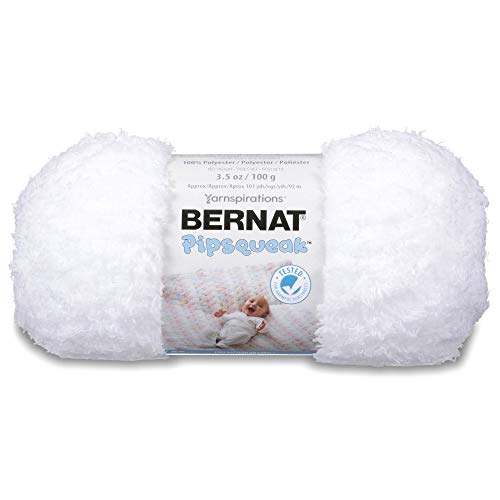 Bernat Pipsqueak Garn, Polyester, klein, Whitey White/Weiß Bernat Pipsqueak Garn, Polyester, klein, Whitey White/Weiß von Bernat
