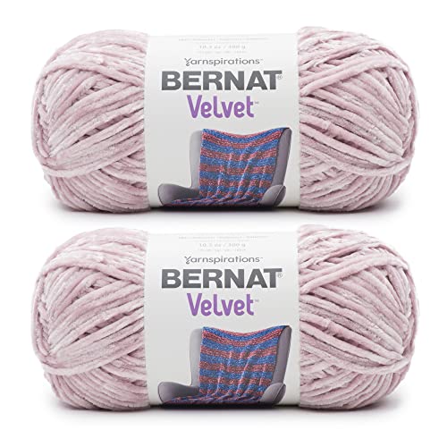 Bernat Velvet Smokey Violet Garn – 2 Packungen mit 300 g – Polyester – 5 sperrig – 300 Meter – Stricken/Häkeln Bernat Velvet Smokey Violet Garn – 2 Packungen mit 300 g – Polyester – 5 sperrig – 300 Meter – Stricken/Häkeln von Bernat