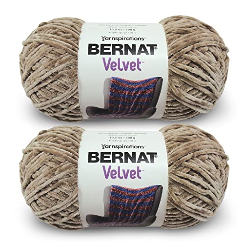 Bernat Velvet Garn, 100% Polyester, 300g, 288m, Samtig, Pflegeleicht, Maschenprobe 12x17, Häkelstärke 10, Pilzfarben, Heimdekorationsprojekte, Babygarn, Stricken, Häkeln, Amigurumi, Basteln Bernat Velvet Garn, 100% Polyester, 300g, 288m, Samtig, Pflegeleicht, Maschenprobe 12x17, Häkelstärke 10, Pilzfarben, Heimdekorationsprojekte, Babygarn, Stricken, Häkeln, Amigurumi, Basteln von Bernat
