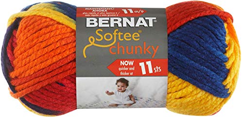 Bernat klein Acryl Softee Chunky Ball von Garn, School Yard Ombre Bernat klein Acryl Softee Chunky Ball von Garn, School Yard Ombre von Bernat
