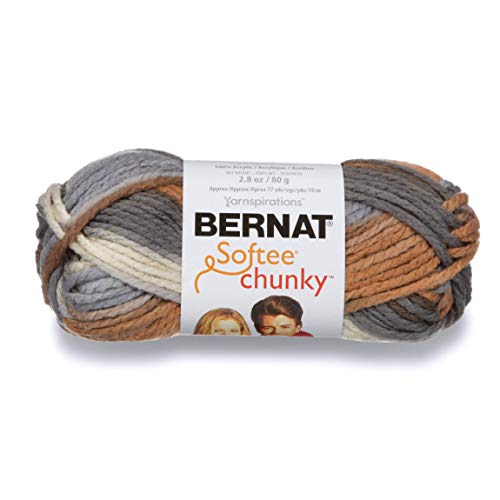 Bernat klein Acryl Softee Chunky Ball von Garn, Stille Ombre von Bernat