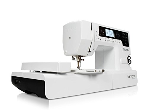 Bernette Chicago 7 Nähmaschine und Stickmaschine mit 200 Nähprogramme, Weiß Bernette Chicago 7 Nähmaschine und Stickmaschine mit 200 Nähprogramme, Weiß von Bernette