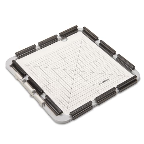 Bernina Medium Klemmen-Stickrahmen für 7er/ 8er-Serie 215 x 215 mm, perfekt für Quilter von Bernina