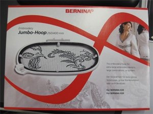 Stickrahmen JUMBO-HOOP 260 x 400 mm für BERNINA 830/750/780 von Bernina