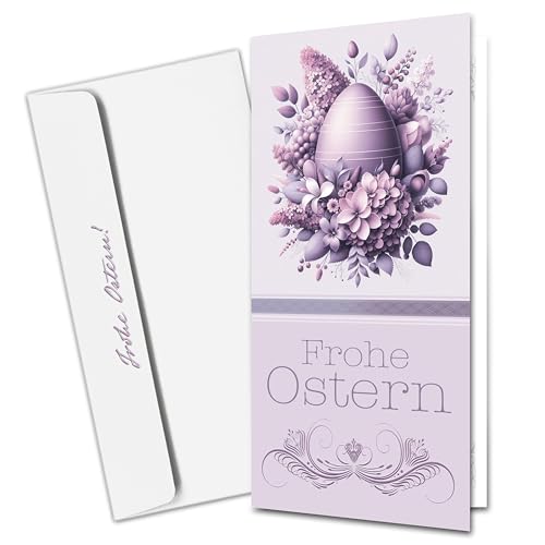Osterkarten mit Umschlägen 12er Set - Extra Große Klappkarten mit frühlingshaftem Ostermotiv für die herzlichsten Ostergrüße Osterkarten mit Umschlägen 12er Set - Extra Große Klappkarten mit frühlingshaftem Ostermotiv für die herzlichsten Ostergrüße von Berninja