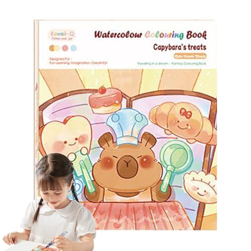 Berriphonia Aquarell-Notizbuch für – Künstlerset für | Cartoon-Kunst, Anfänger, Kreativ-Set, lustig, für Kinder ab 3 Jahren Berriphonia Aquarell-Notizbuch für – Künstlerset für | Cartoon-Kunst, Anfänger, Kreativ-Set, lustig, für Kinder ab 3 Jahren von Berriphonia