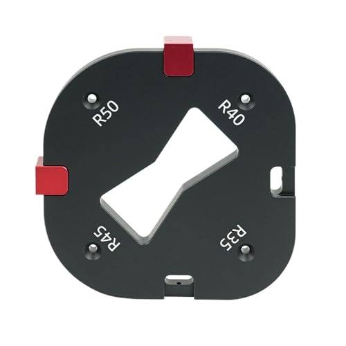 Berriphonia Bogenwinkel-Positionierungsschablone – Aluminium-Legierung, Radiusvorlagen, Bogenwinkel-Vorlage, Fräser, runde Eckvorrichtungen zum Formen von Stuhlkanten, zum Herstellen von Bilderrahmen Berriphonia Bogenwinkel-Positionierungsschablone – Aluminium-Legierung, Radiusvorlagen, Bogenwinkel-Vorlage, Fräser, runde Eckvorrichtungen zum Formen von Stuhlkanten, zum Herstellen von Bilderrahmen von Berriphonia