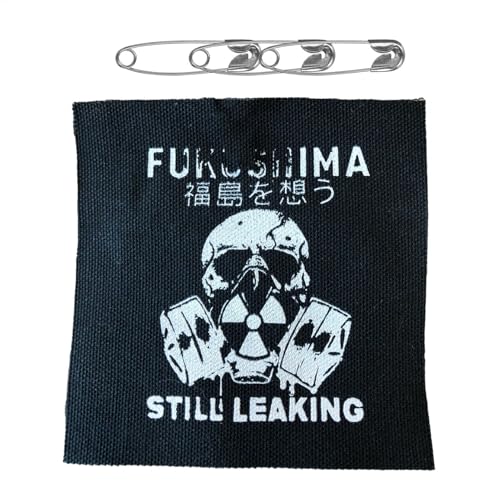Berriphonia Bügelflicken für Kleidung | Hutflicken Eisen Patches | Dekorative Flicken Anti-Nuklear Stoff Patches Kleiderflicken mit Pins für Kleidung, Taschen, Hüte & Rucksäcke von Berriphonia