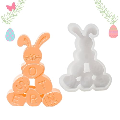 Berriphonia Kaninchen Silikonformen, Osterhasen Formen, Seifenform, Kaninchen Fondant Form Ostern Ostern Bunny Chocolate Candy Silikonformen für Kuchendekoration Berriphonia Kaninchen Silikonformen, Osterhasen Formen, Seifenform, Kaninchen Fondant Form Ostern Ostern Bunny Chocolate Candy Silikonformen für Kuchendekoration von Berriphonia