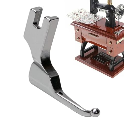 Berriphonia Nähfuß für Nähmaschine | Nähfuß mit Pailletten und Perlen – Anti-Frisotti-Anleitung zum Eindrücken für die Herstellung von Taschen, Kleidung, Modedesign von Berriphonia