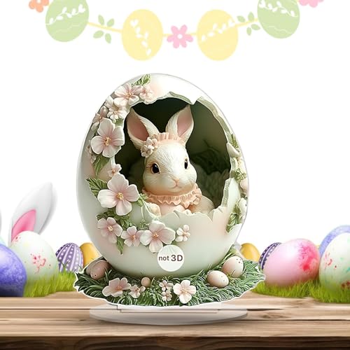 Berriphonia Osterhasen-Dekoration, Tischdekoration, Osterhase, Tablet-Dekoration, Farm-Tope, Plad, für Ostern – Tischdekoration für den Frühling, saisonal Berriphonia Osterhasen-Dekoration, Tischdekoration, Osterhase, Tablet-Dekoration, Farm-Tope, Plad, für Ostern – Tischdekoration für den Frühling, saisonal von Berriphonia