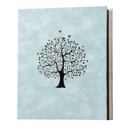 Berriphonia Picture Album - Photo Holder Book, großes Blatt Album | 7 Zoll Speicher-Organizer, modernes Album mit Verwendung von Schlafzimmerregalen, Archivbereich im Klassenzimmer von Berriphonia