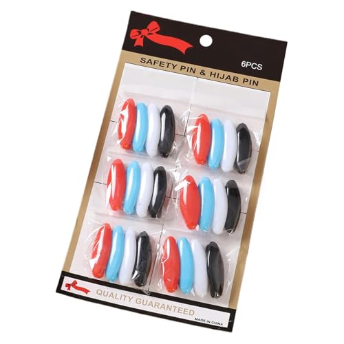 Ewing Kleine dekorative Sicherheitsnadeln, tragbare Schalklammern, kleine Deko-Nadeln | 24 x tragbare Schalklammern, multifunktionale Kleiderklammern Ewing Kleine dekorative Sicherheitsnadeln, tragbare Schalklammern, kleine Deko-Nadeln | 24 x tragbare Schalklammern, multifunktionale Kleiderklammern von Berriphonia