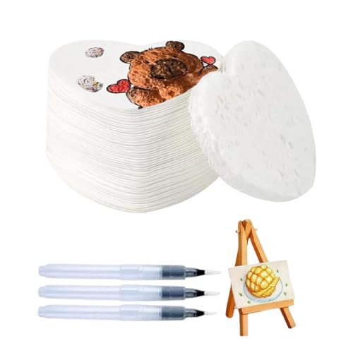 Malset – Kunstbedarf für Malerei, Acrylfarbe und Pinsel Set | Enthält lebendige Farben, Leinwand, Palette, ideal für Anfänger, M Malset – Kunstbedarf für Malerei, Acrylfarbe und Pinsel Set | Enthält lebendige Farben, Leinwand, Palette, ideal für Anfänger, M von Berriphonia