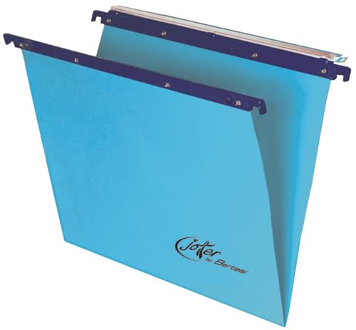 Joker® by Bertesi Hängeregister für Schubladen aus Karton 270 g/m², Achsabstand 39 ÷ 39,8 cm, Etikettenhalter bereits montiert, V-Boden, Packung mit 25 Stück, blau, Code 400/395 Link -A3 Joker® by Bertesi Hängeregister für Schubladen aus Karton 270 g/m², Achsabstand 39 ÷ 39,8 cm, Etikettenhalter bereits montiert, V-Boden, Packung mit 25 Stück, blau, Code 400/395 Link -A3 von Bertesi