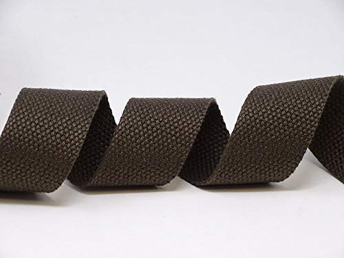 Berties Bows Gurtband, Baumwollmischgewebe, schwer, 5 m, Schokoladenbraun Berties Bows Gurtband, Baumwollmischgewebe, schwer, 5 m, Schokoladenbraun von Bertie's Bows