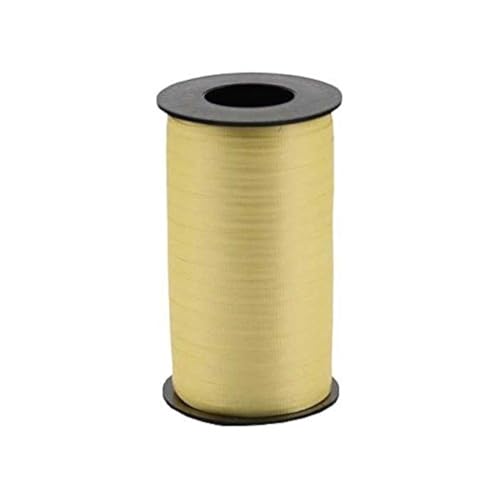Berwick 1 610 Offray Splendorette Kräuselband, 1,9 cm B x 457 m, Pastellgelb Berwick 1 610 Offray Splendorette Kräuselband, 1,9 cm B x 457 m, Pastellgelb von Berwick