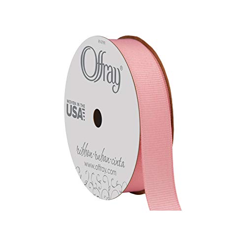 Berwick Offray Craft Grosgrain, Rose, 5/8 Inch x 18 Feet von Berwick