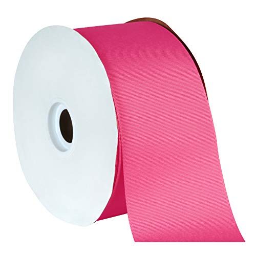 Berwick Offray Grosgrain Ribbon - 3" W X 50 Yards - New Bright Pink Band, Polyester, Hellrosa Berwick Offray Grosgrain Ribbon - 3" W X 50 Yards - New Bright Pink Band, Polyester, Hellrosa von Berwick