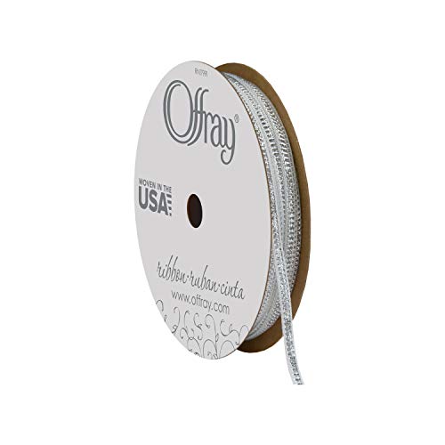 Berwick Offray Metallband zum Basteln und Dekorieren, 0,3 cm breit, 0,3 cm x 4,5 m, silberfarben Berwick Offray Metallband zum Basteln und Dekorieren, 0,3 cm breit, 0,3 cm x 4,5 m, silberfarben von Berwick