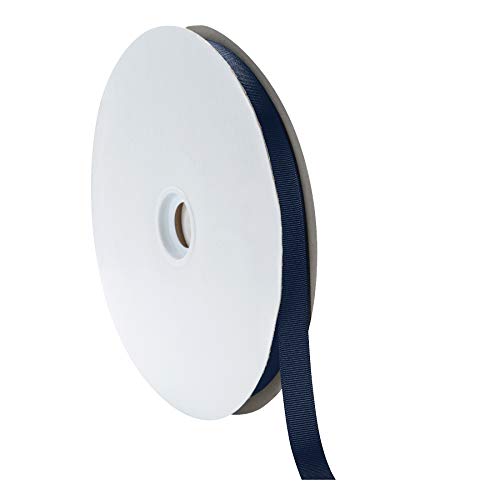 Berwick Offray Ripsband, 1,6 cm, Marineblau, 91,4 m von Berwick