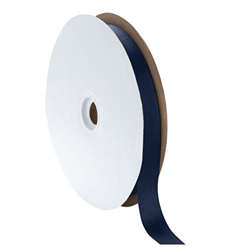 Berwick Offray Ripsband, 2,2 cm, Marineblau, 91,4 m von Berwick