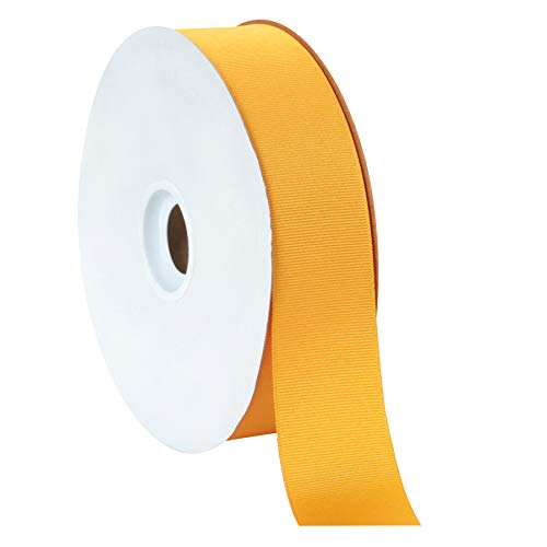 Berwick Offray Ripsband, 3,8 cm, Gelbgold, 45,7 m von Berwick