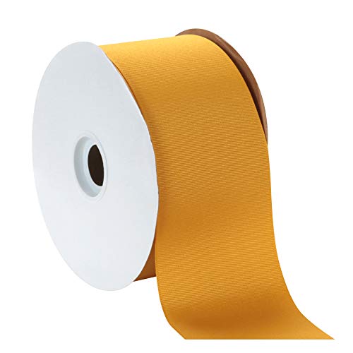 Berwick Offray Ripsband, 7,6 cm, goldfarben, 45,7 m von Berwick