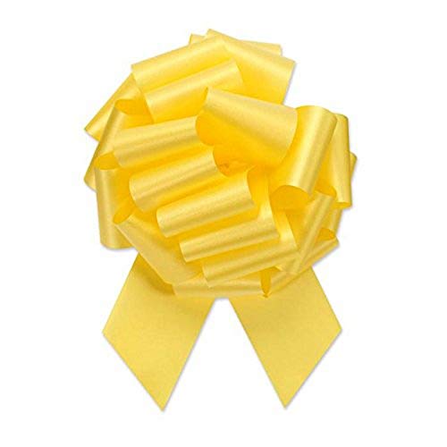 Berwick Offray Schleife, 20,3 cm Durchmesser, mit 20 Schlaufen, Gelb Berwick Offray Schleife, 20,3 cm Durchmesser, mit 20 Schlaufen, Gelb von Berwick