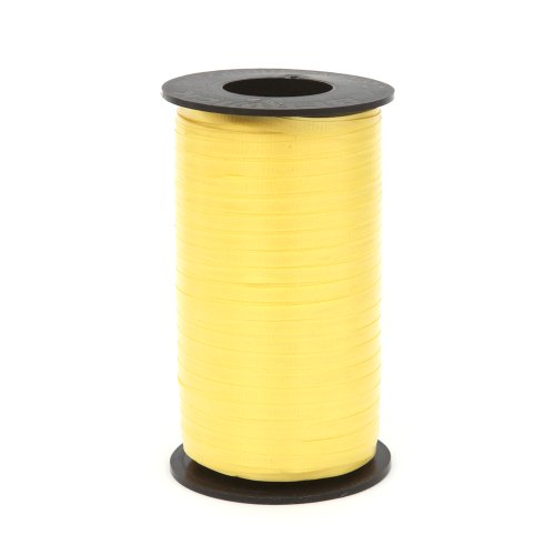 Berwick Splendorette Kräuselband, 1,9 cm breit, 457 m Spule, Gelb von Berwick