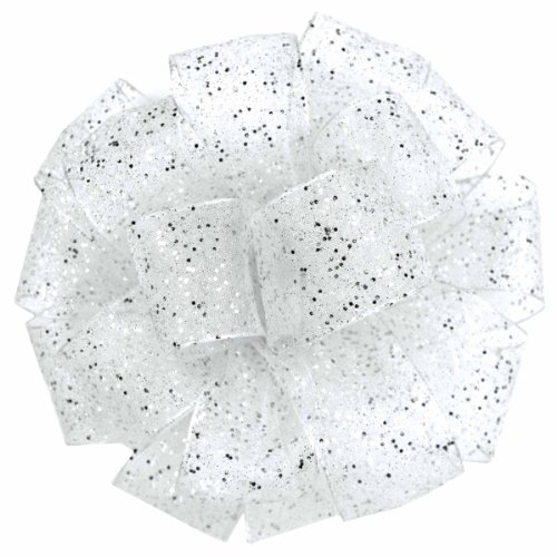 Offray, Cosmic Glitzerband mit Drahtrand, 3,8 cm x 2,4 m von Berwick