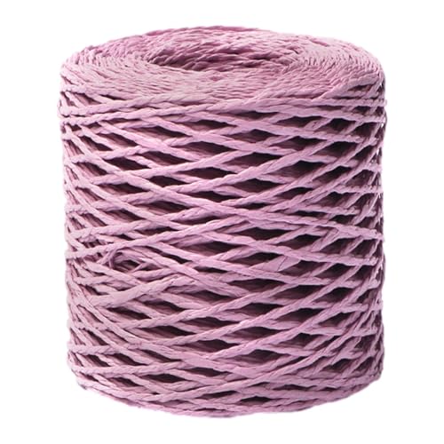 Besreey 150m/492ft Raffiabast Papierband, Naturbast Bast Raffia Bastband, Naturbast-Papierband, Raffia Bastband Packschnur, Für Geschenkverpackung Heimwerken Festivaldekoration von Besreey