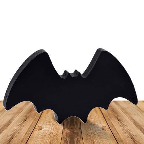 Besreey Halloween Tischdekoration Mittelstücke | Holz Halloween Deko | Kürbis Hut Geist Tisch Deko Für Zuhause Eingang Schreibtisch Raum Festdeko von Besreey