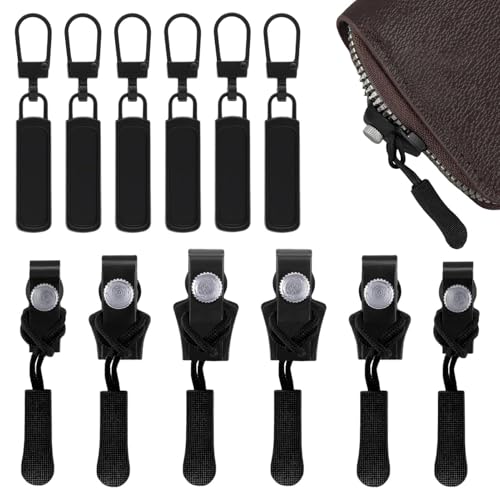Besreey Metall-Reißverschluss-Reparaturzubehör, Sofort-Reißverschluss-Reparatur-Set | Set mit 12 sofortigen Metall-Reißverschluss-Reparatur-Ersatz | Abnehmbarer Reißverschlussschieber, Ersatz für Besreey Metall-Reißverschluss-Reparaturzubehör, Sofort-Reißverschluss-Reparatur-Set | Set mit 12 sofortigen Metall-Reißverschluss-Reparatur-Ersatz | Abnehmbarer Reißverschlussschieber, Ersatz für von Besreey