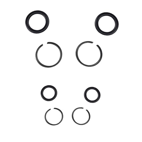 Besshepplo 4 Stück Halter für Ringe Clip mit O für Ring für 1/2 Zoll Vierkantantrieb pneumatische und elektrische Schraubenschlüssel von Besshepplo